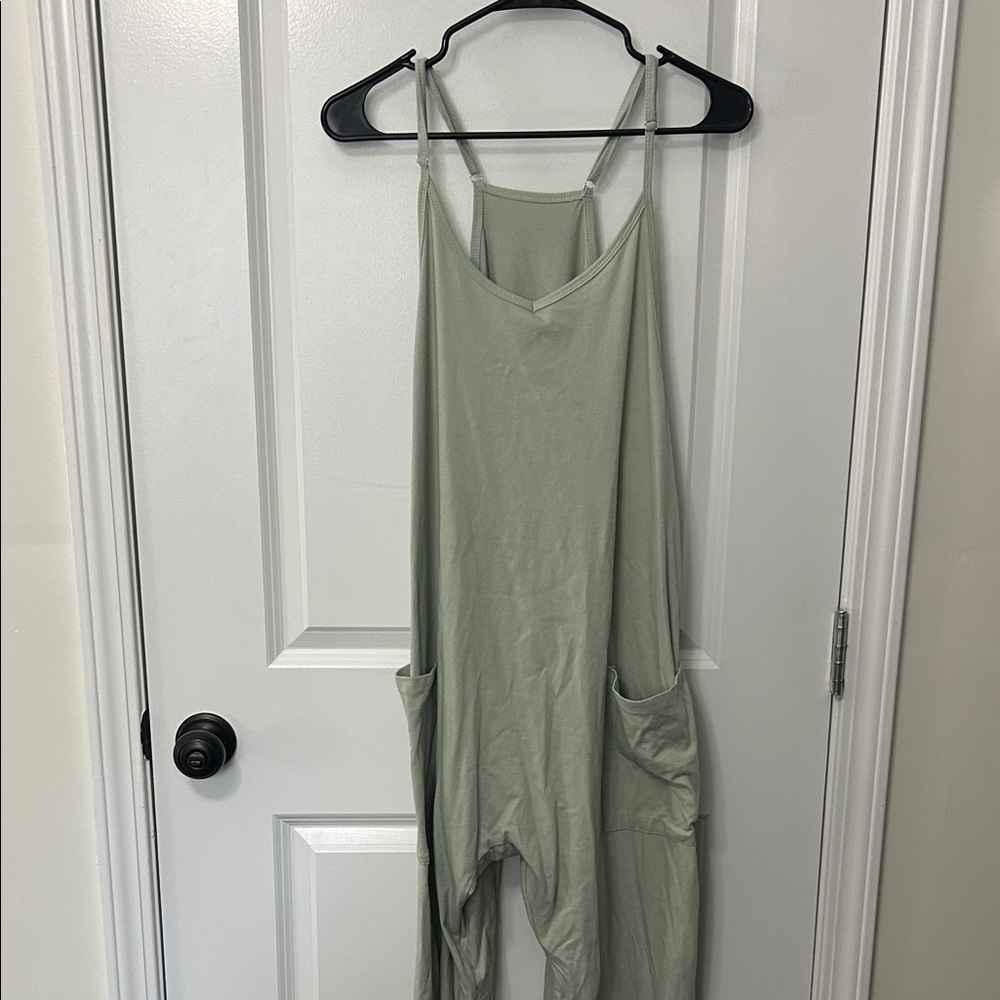 Amazon Sage Green Jumpsuit